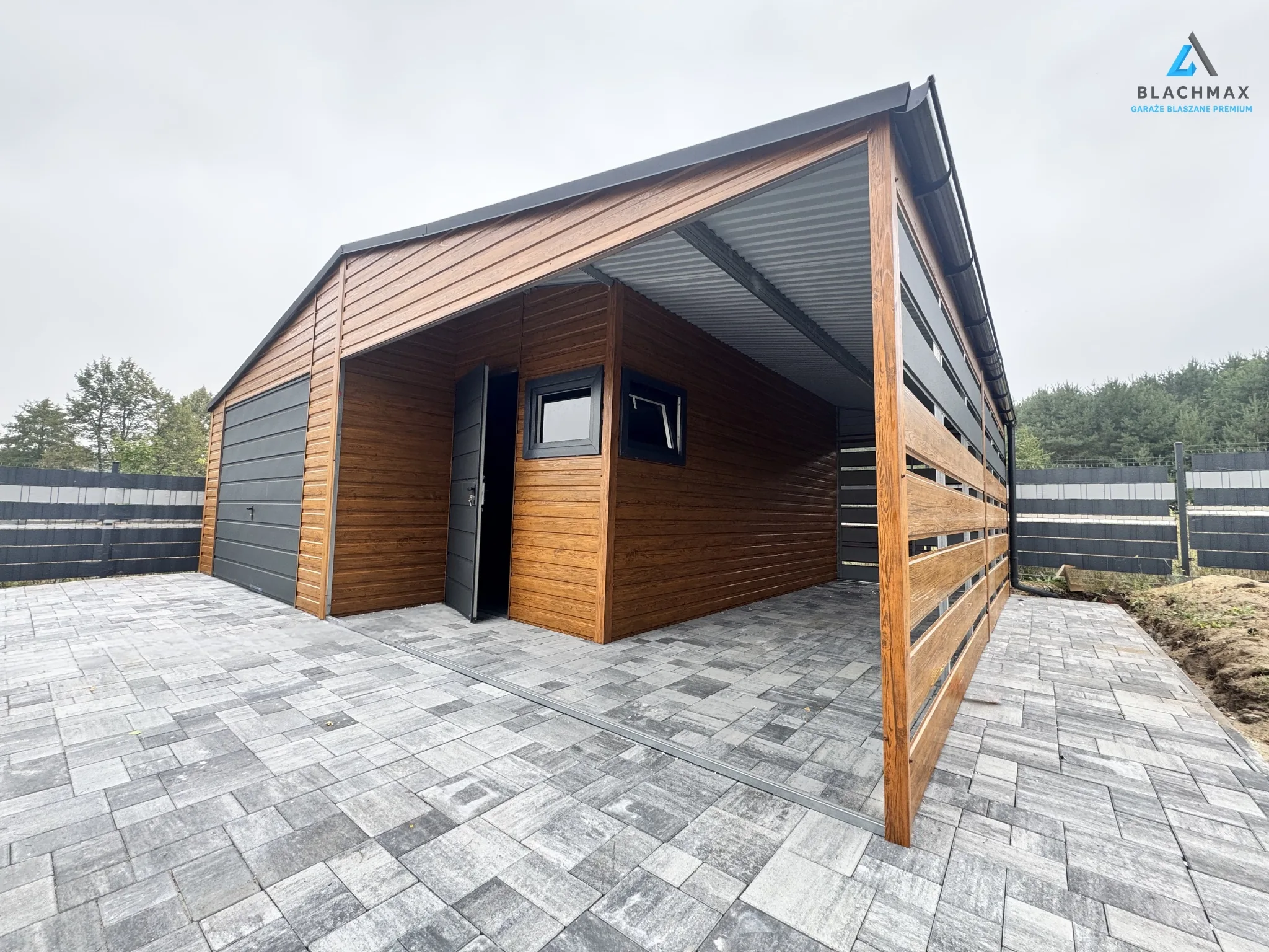 Wiata + pom. gosp.