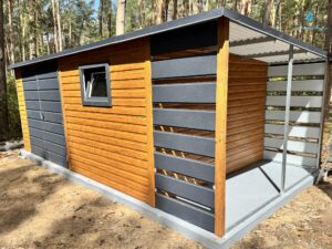 Domek ogrodowy 6×3 – Złoty Dąb